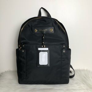 NWT MARC JACOBS Large Preppy Nylon Backpack in Black $ 250 NEW